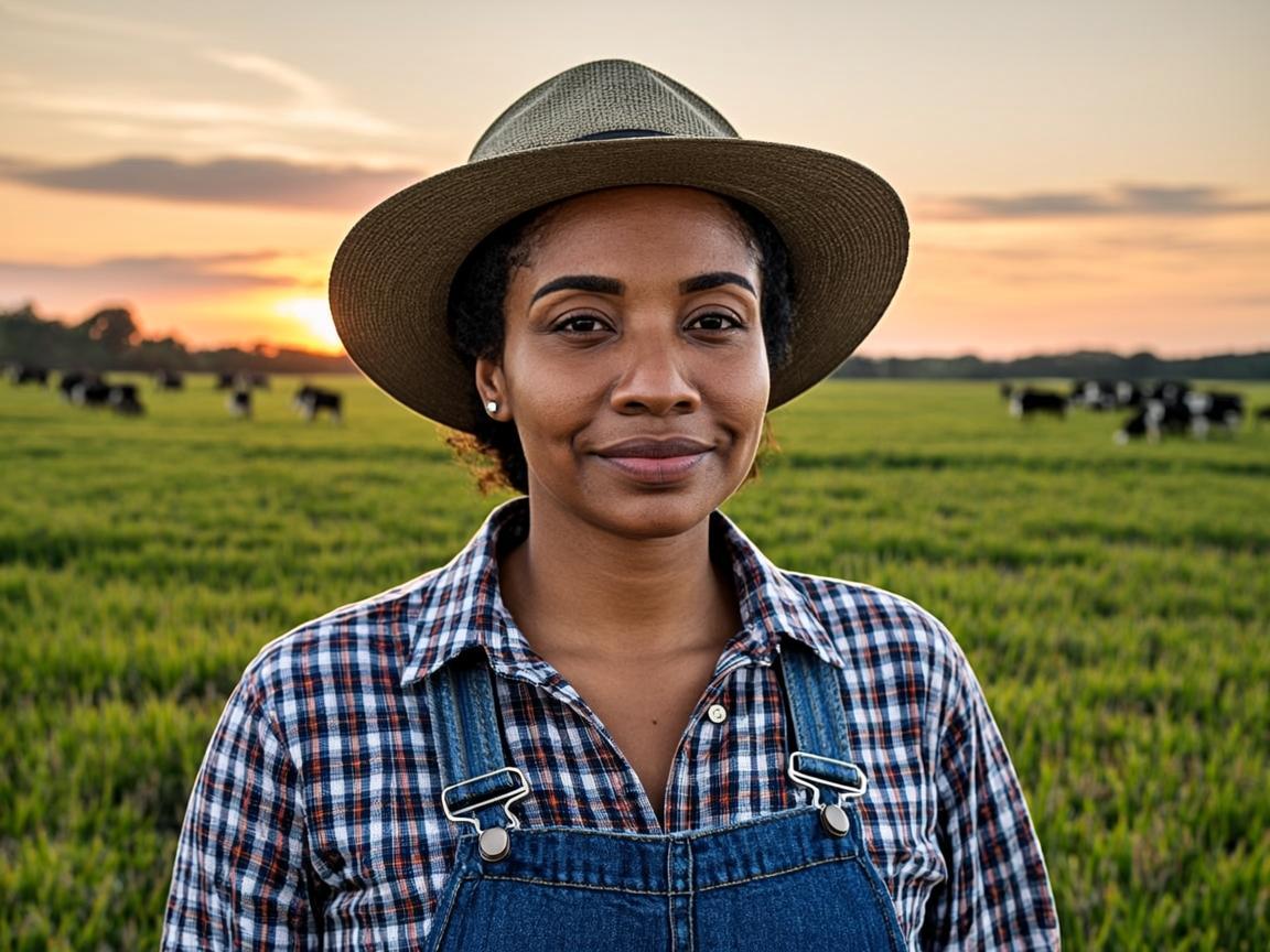 Farmer working in the field at Pakaya Fresh Farm